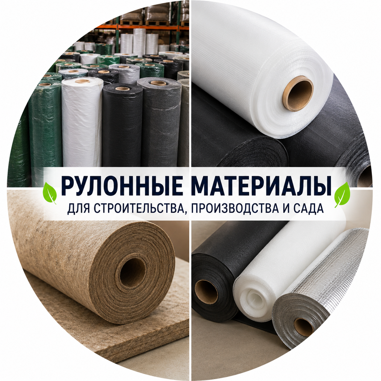 Рулонные материалы