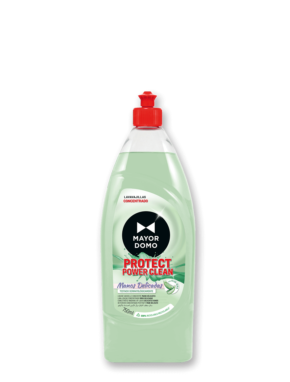 Концентрированное средство для мытья посуды деликатных рук 750 мл Mayordomo — купить в Алматы