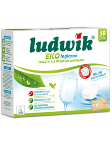 Ludwik EKO Таблетки для посудомоечной машины all in one 50 шт  — купить в Алматы