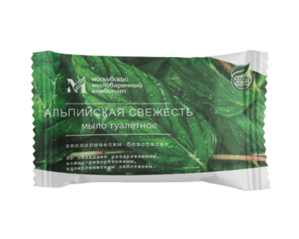 Мыло туалетное «Альпийская свежесть» 100гр — купить в Алматы