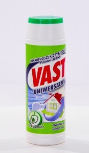 Чистящий универсальный микропорошок "Vast", яблоко-мята, 450 гр — купить в Алматы