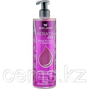 B.J.Keratin Spa MAGIC FLOWERS + KERATIN Мицеллярный шампунь для жирных волос, 400 мл — купить в Алматы
