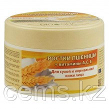 B.J.Bio Spa Крем 200мл. С ростками пшеницы + витамины А,С, Е для лица в банке — купить в Алматы