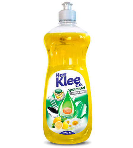 Средство для мытья посуды Herr Klee C. G. Silver Line Лимон-Ромашка 1 л — купить в Алматы