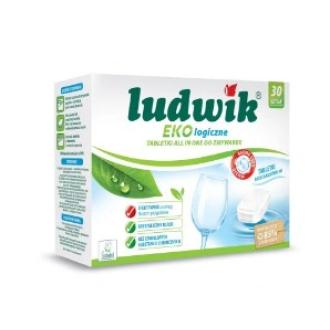 Таблетки для посудомоечных машин ЭКО all in one, 30шт, LUDWIK — купить в Алматы