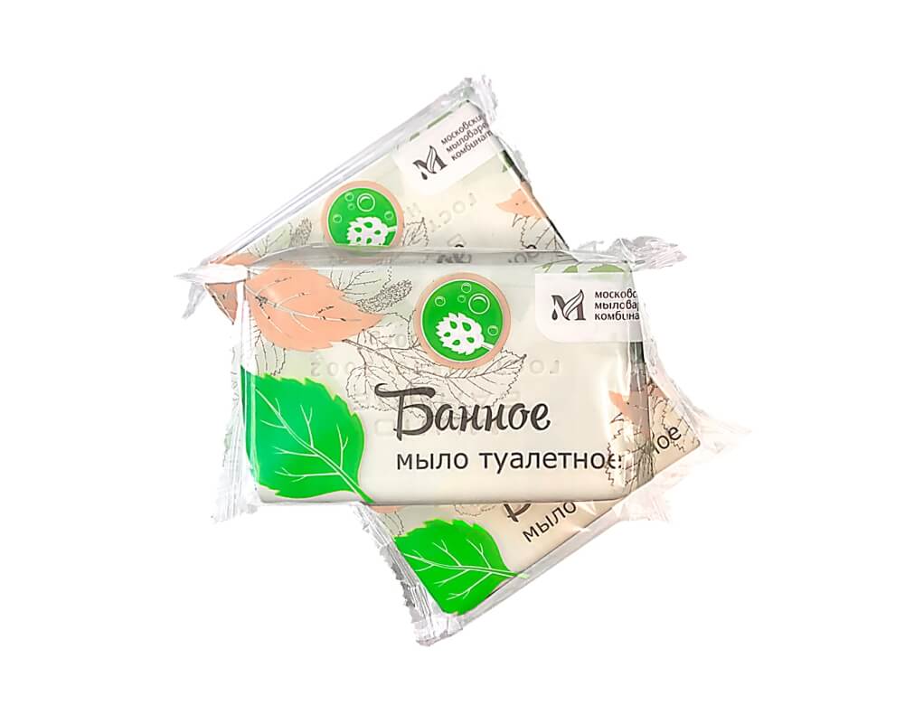 Мыло туалетное «Банное» 200 гр — купить в Алматы