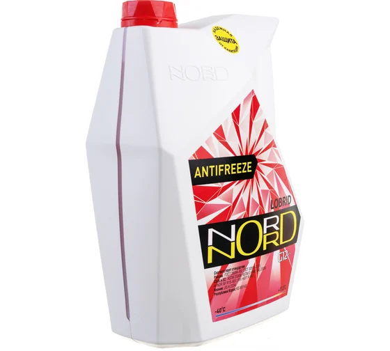 Антифриз Nord 10 л. красный — купить в Алматы