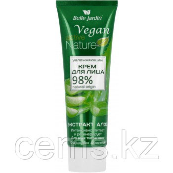 B.J.Active Nature Vegan Крем для лица Увлажняющий с экстрактом Алоэ 85 мл — купить в Алматы