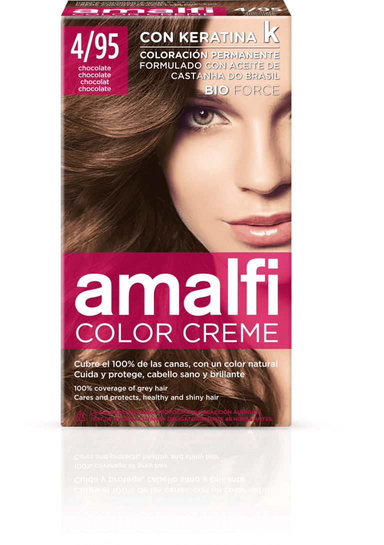 AMALFI  краска для волос  4/95 шоколад CHOCOLATE — купить в Алматы