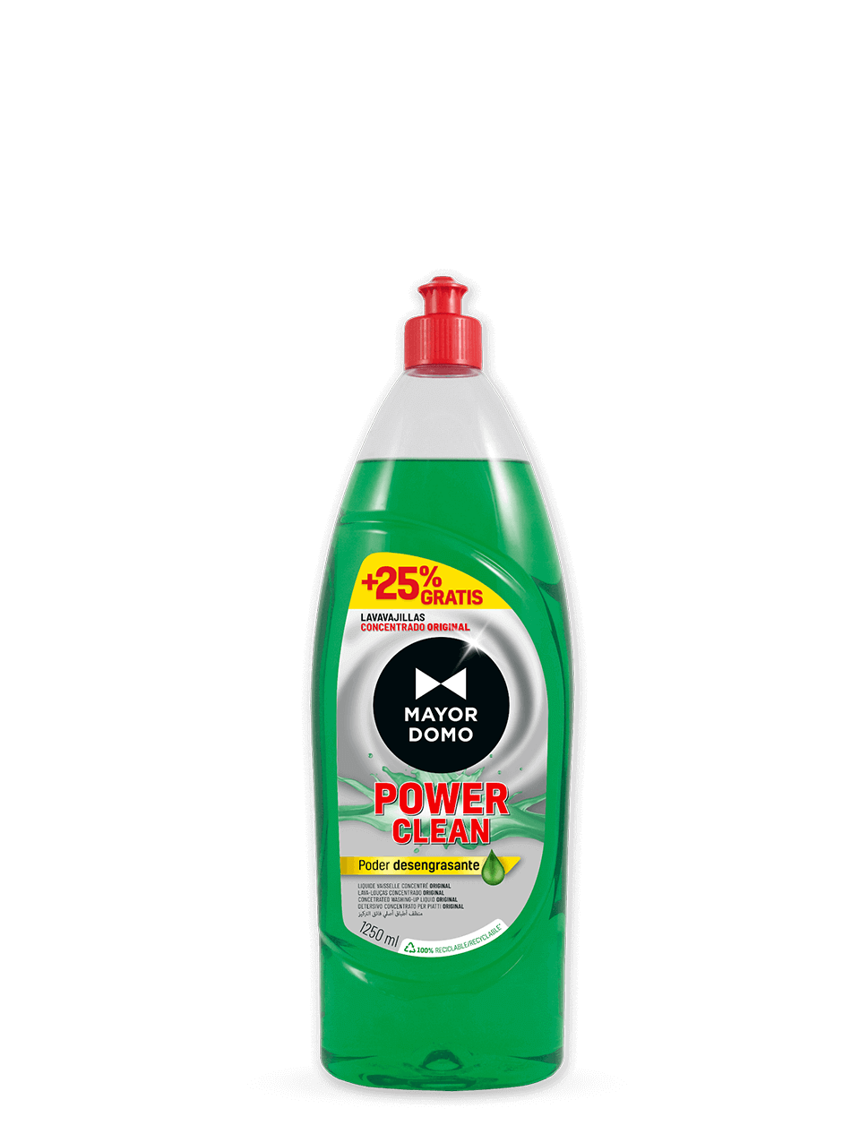 Ультраконцентрированное средство для мытья посуды Mayordomo 1250 мл — купить в Алматы