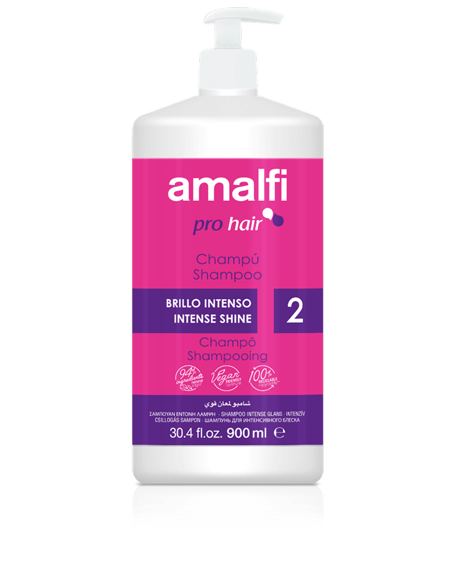 AMALFI шампунь Профессиональный Интенсивный блеск"Intense shine",для всех типов волос 900мл — купить в Алматы
