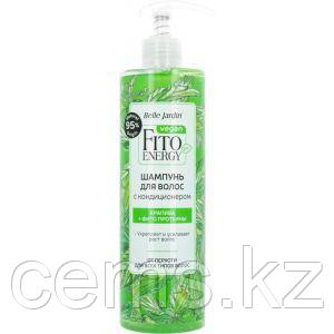 B.J.Fito Energy Vegan Шампунь с кондиционером Крапива+Кератин для жирных и нормальных волос 400мл. — купить в Алматы