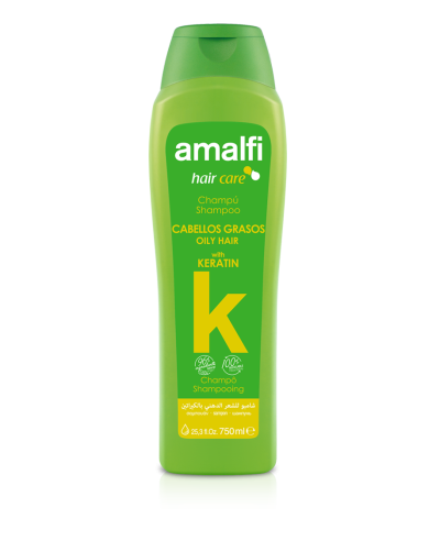 AMALFI ШАМПУНЬ С КЕРАТИНОМ ДЛЯ ЖИРНЫХ ВОЛОС МОХИТО 750 МЛ — купить в Алматы