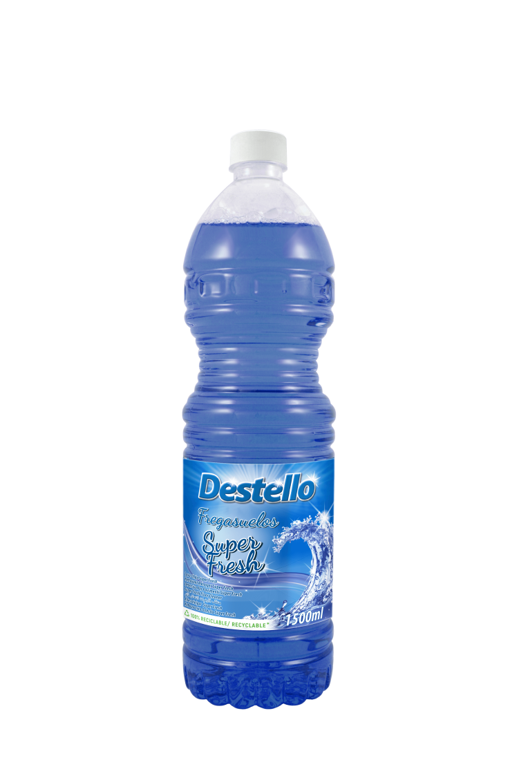 Средство для мытья полов супер свежесть Destello 1,5 л — купить в Алматы